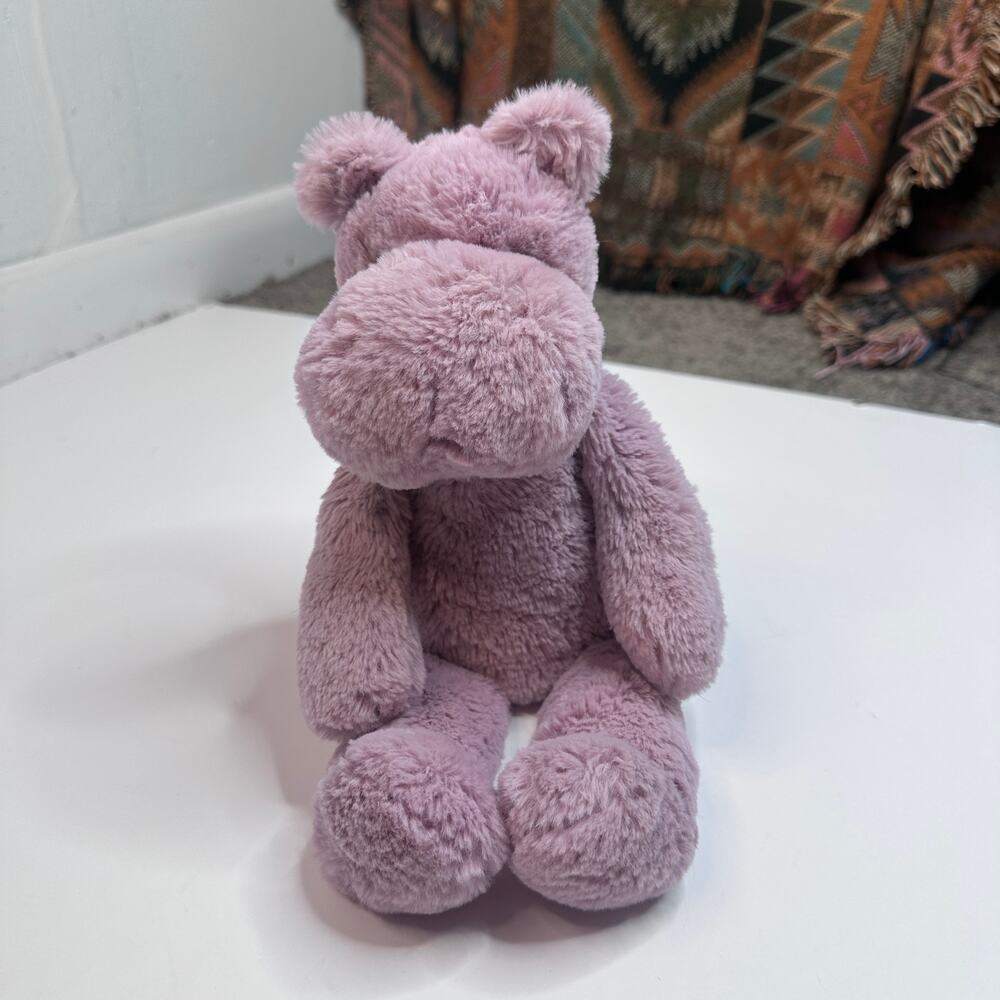 Jellycat Medium Pink Bashful Brooklyn Hippo Plush
